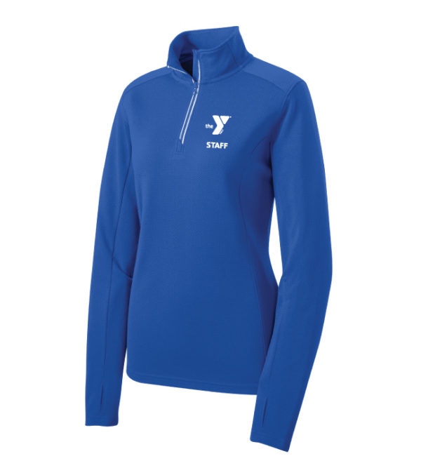 Women's Sport-Tek Sport-Wick Textured 1/4-Zip Pullover [LST860]