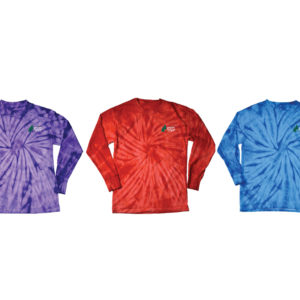 Youth Unisex Long Sleeve Tie-Dye Tee [2000Y]