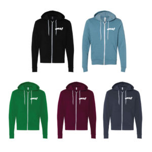 Unisex Sponge Fleece Full-Zip Hoodie [Incredible Mo's] [BC3739]