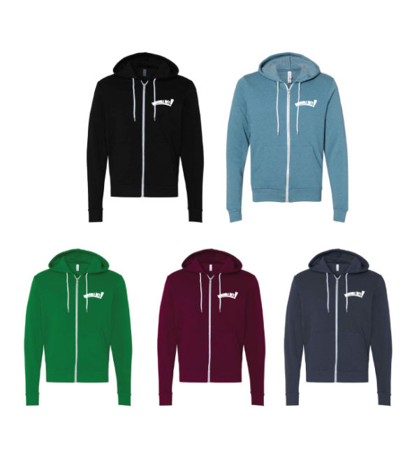 Unisex Sponge Fleece Full-Zip Hoodie [Incredible Mo's] [BC3739]