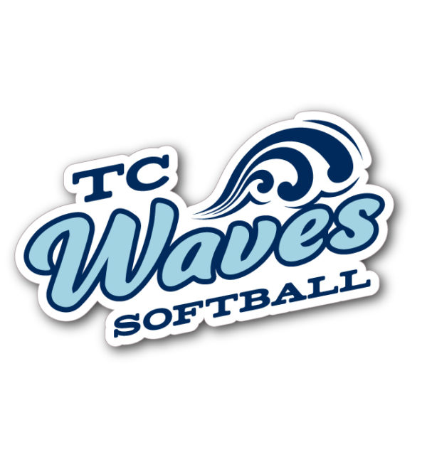 TC Waves Full Logo Decal