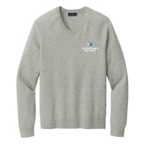 Men's Cotton Stretch V-Neck Sweater [BB18400]