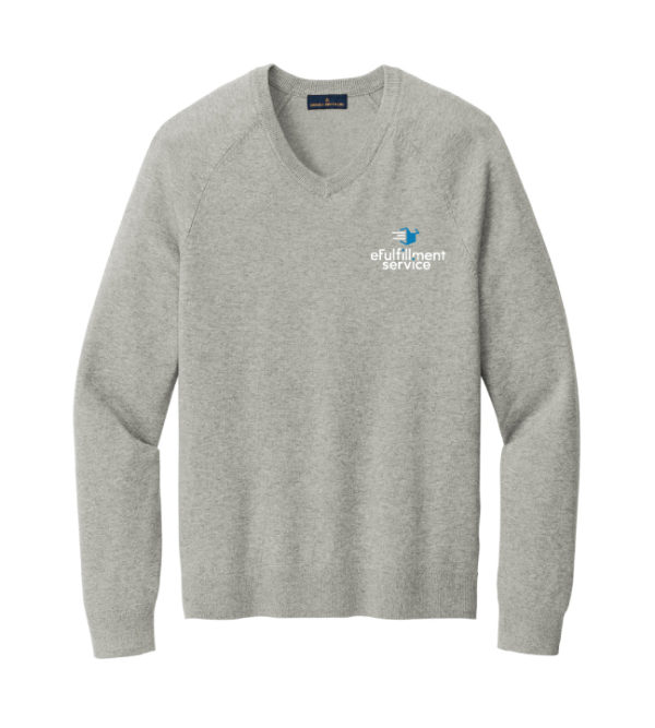 Men's Cotton Stretch V-Neck Sweater [BB18400]
