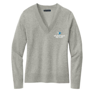 Women's Cotton Stretch V-Neck Sweater [BB18401]