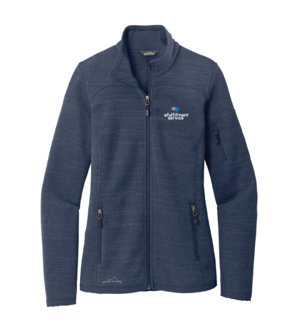Ladies Sweater Fleece Full-Zip [EB251] - Image 3