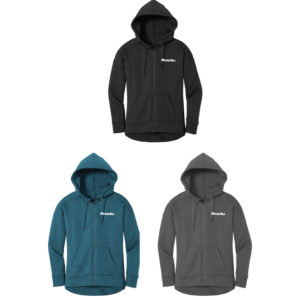Women's Fleece Full-Zip Hoodie [DT1104]