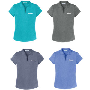 Women's Trace Heather Polo [L576]