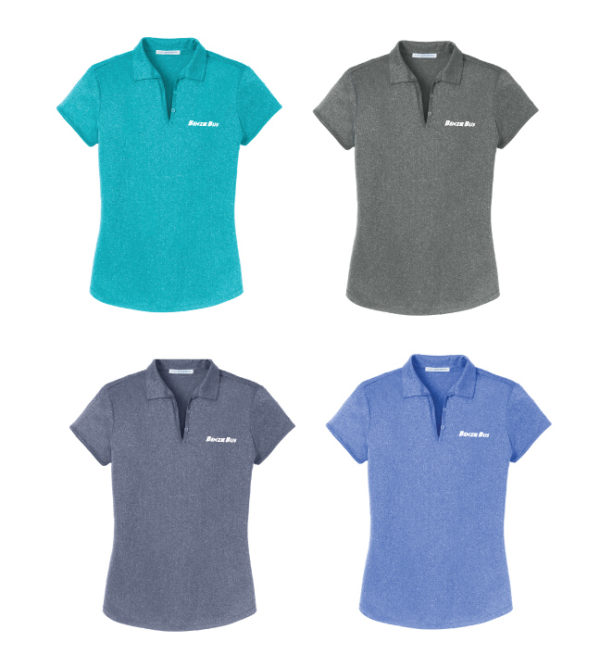 Women's Trace Heather Polo [L576]