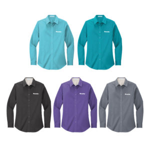 Women's Long Sleeve Easy Care Shirt [L608]