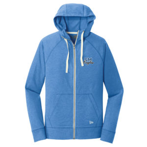Ladies Sueded Cotton Blend Full-Zip Hoodie [LNEA122]
