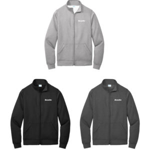 Unisex Core Fleece Cadet Full-Zip Sweatshirt [PC78FZ]