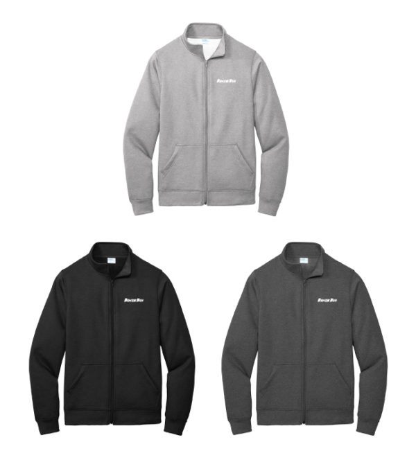 Unisex Core Fleece Cadet Full-Zip Sweatshirt [PC78FZ]