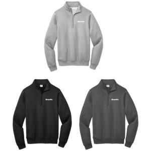 Unisex Core Fleece 1/4-Zip Pullover Sweatshirt [PC78Q]