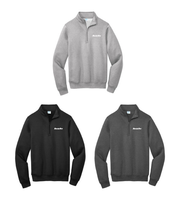 Unisex Core Fleece 1/4-Zip Pullover Sweatshirt [PC78Q]