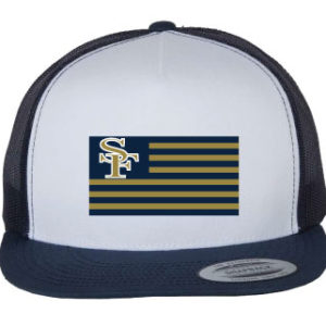 Five-Panel Classic Trucker Cap - SF Flag [YP6006]
