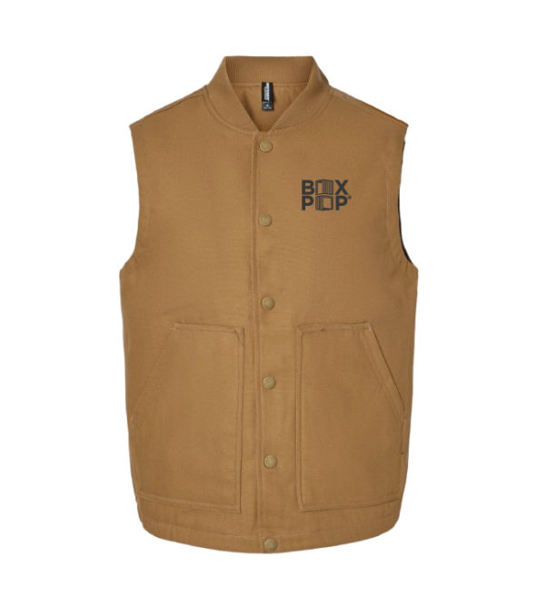Insulated Canvas Workwear Vest - BoxPop [EXP560V]