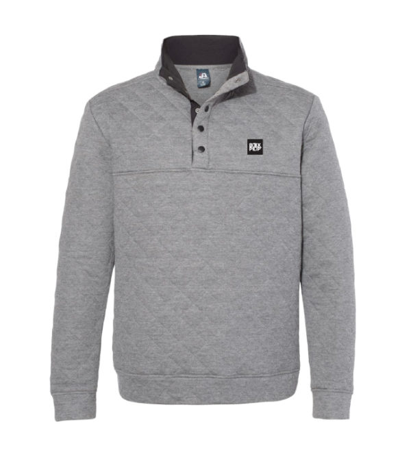 Quilted Snap Pullover - BoxPop [JA-8890]