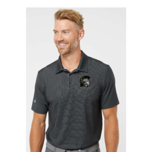Men's Adidas Diamond Dot Print Polo [A498]