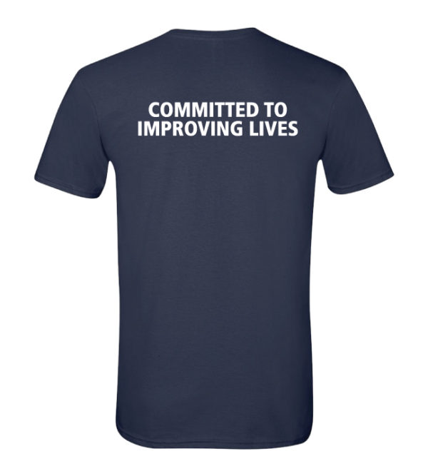 Unisex "Committed to Improving Lives" Tee [GIL64000] - Image 3