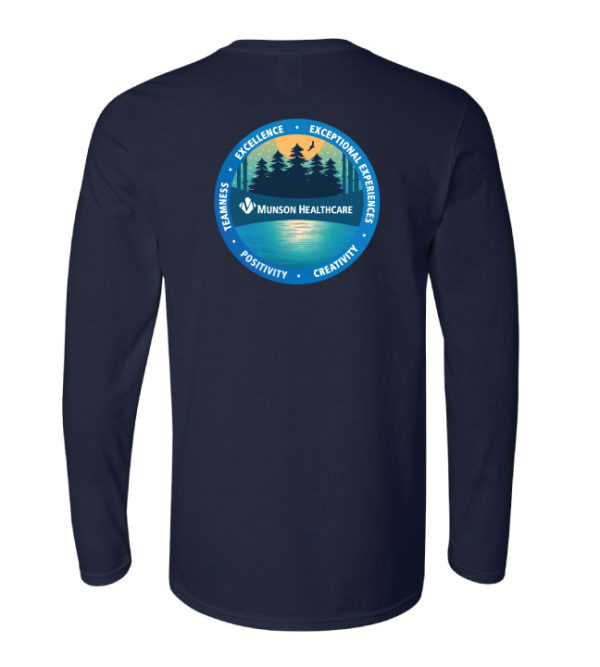 Unisex Long Sleeve Shirt - Two Sided Print [GIL64400] - Image 3