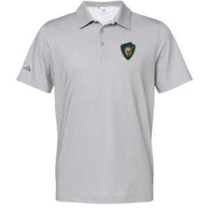 Men's Adidas Diamond Dot Print Polo [A498]