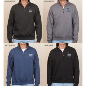 Adult Quarter Zip Fleece Pullover [35479] [L#2]