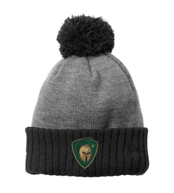TCW Solid Colors Pom-Pom Cuffed Beanie [NE904] - Image 2