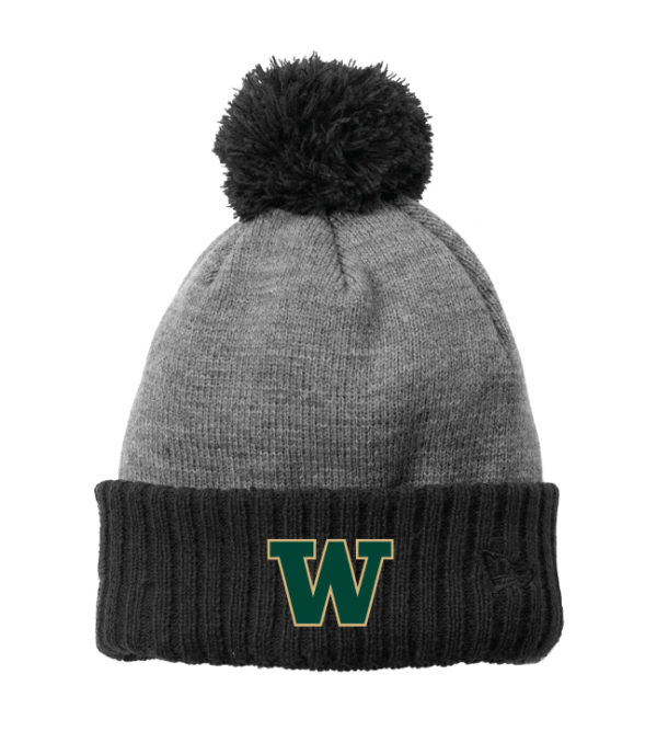 TCW Solid Colors Pom-Pom Cuffed Beanie [NE904]