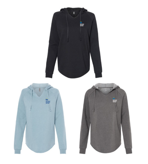 Women's LIght Weight Hooded Sweatshirt [PRM2500|L#2]