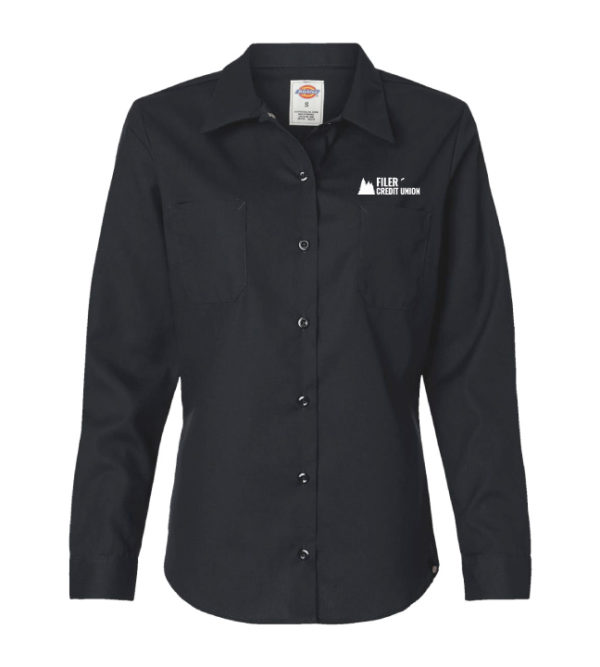 Ladies Dickies Long Sleeve Industrial Work Shirt [L5350]