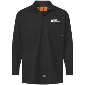 Unisex Dickies Long Sleeve Industrial Work Shirt [L535]