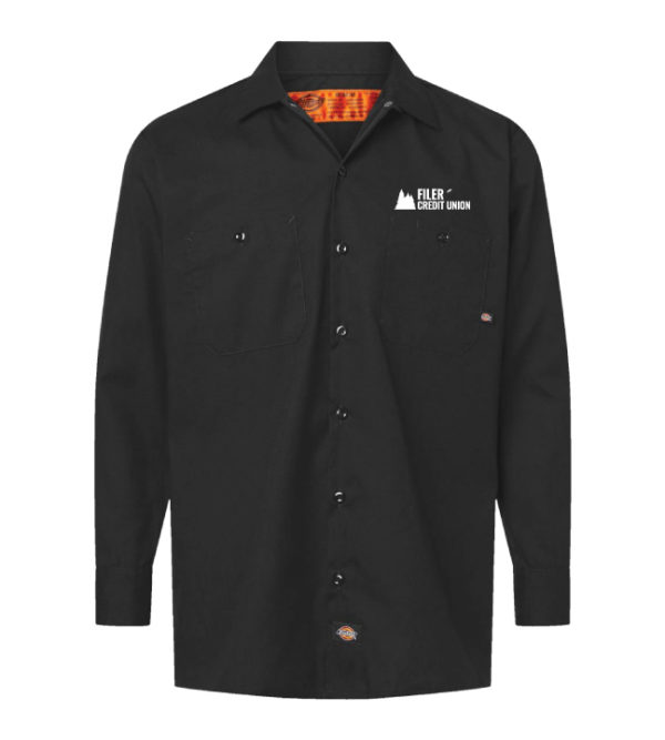 Unisex Dickies Long Sleeve Industrial Work Shirt [L535]