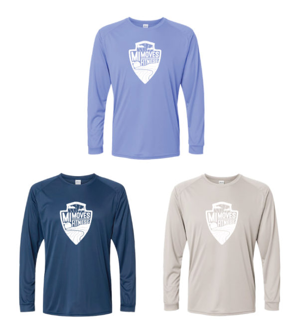 Unisex "MI Moves" Performance Long Sleeve Shirt [210]