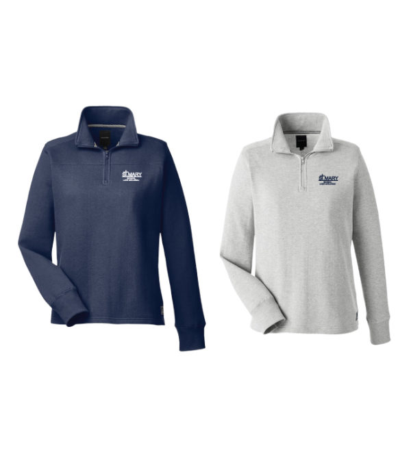 Women's Quarter-Zip Sweatshirt [N17397] [Dress Code Approved]