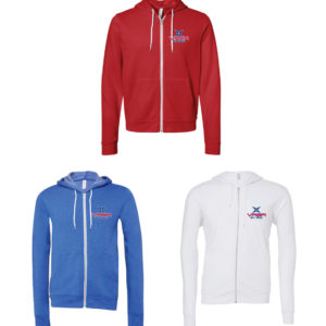 Unisex Sponge Fleece Full-Zip Hoodie [BC-3739]