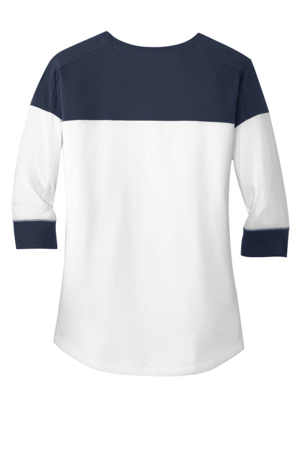 New Era® Women's Heritage Blend 3/4-Sleeve Baseball Raglan Tee [LNEA104] - Image 3