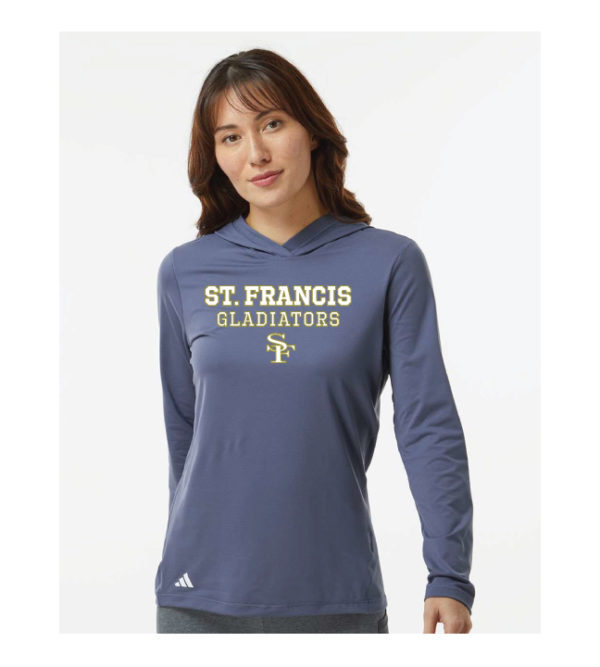 Adidas - Women's Performance Hooded Pullover [A1003] - Image 2