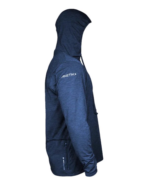 ANETIK - Low Pro Tech Hooded Long Sleeve T-Shirt [MVLPRH8] - Image 3