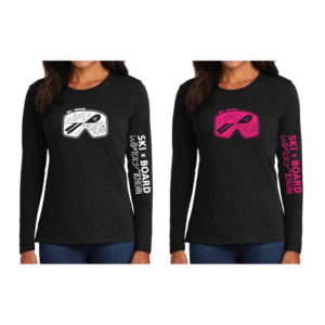Women's Black Long Sleeve Shirt [LPC54LS]
