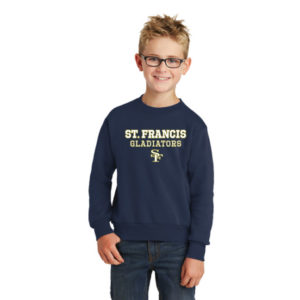 Youth Core Fleece Crewneck Sweatshirt [PC90Y]