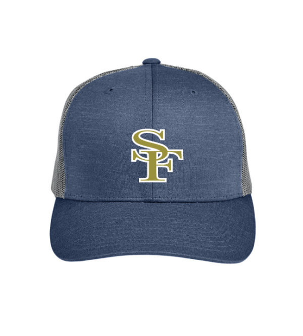 Team 365 by Yupoong® Adult Zone Sonic Heather Trucker Cap [TT802]