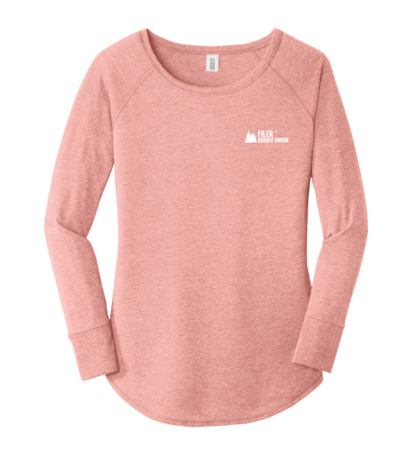 Ladies Long Sleeve Tunic Shirt [DT132L] - Image 2