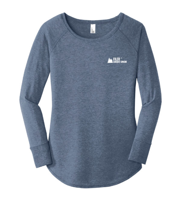 Ladies Long Sleeve Tunic Shirt [DT132L] - Image 3