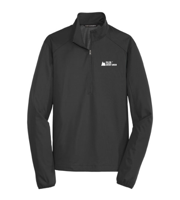 Unisex Active 1/2-Zip Soft Shell Jacket [J716]