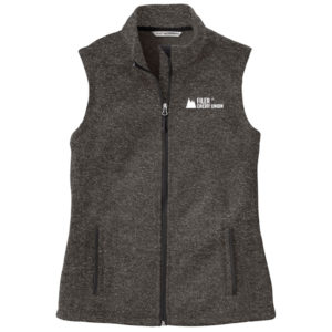 Women's Sweater Fleece Vest [L236]