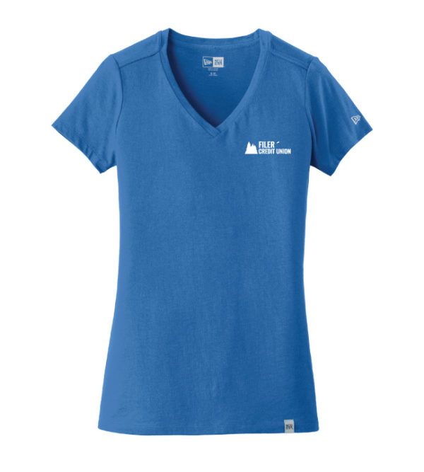Ladies V-Neck Tee [LNEA101] - Image 2