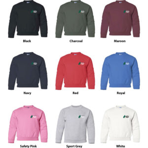 Youth Unisex Crewneck Sweatshirt [GIL-18000B]