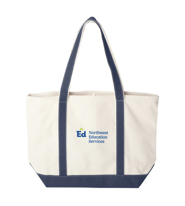 Large Cotton Canvas Classic Resort Tote [8871|L#3]