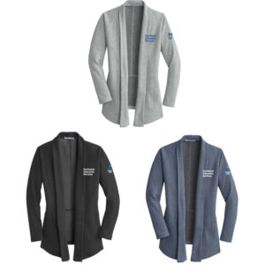 Port Authority® Women's Interlock Cardigan [L807|L#1/SLV]
