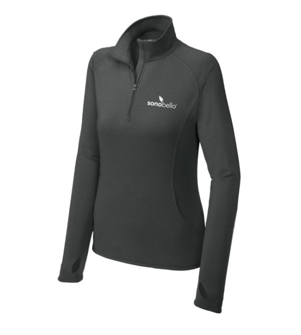 Women's Quarter-Zip Pullover [LST850] - Image 2